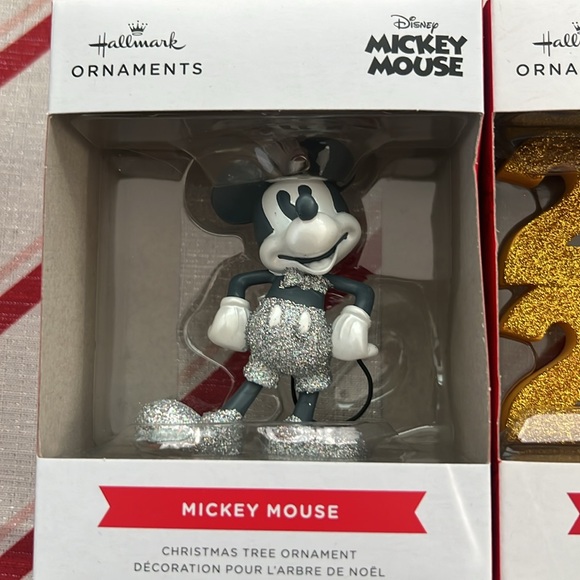 Set of four Hallmark Mickey Mouse ornaments - Picture 2 of 5